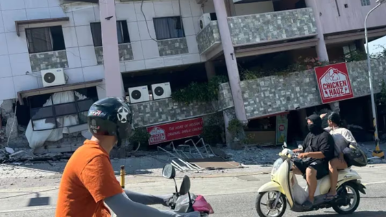 Terremoto en Filipinas de magnitud 7,8.