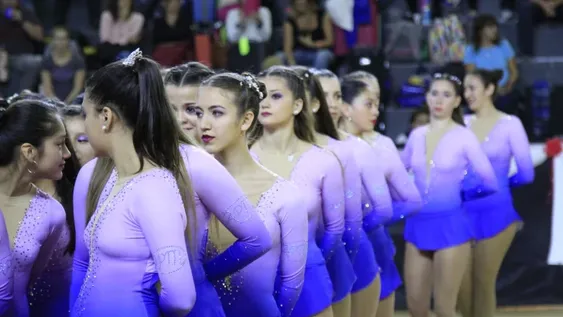 Las fotos de la inauguración del campeonato nacional de patinaje artístico