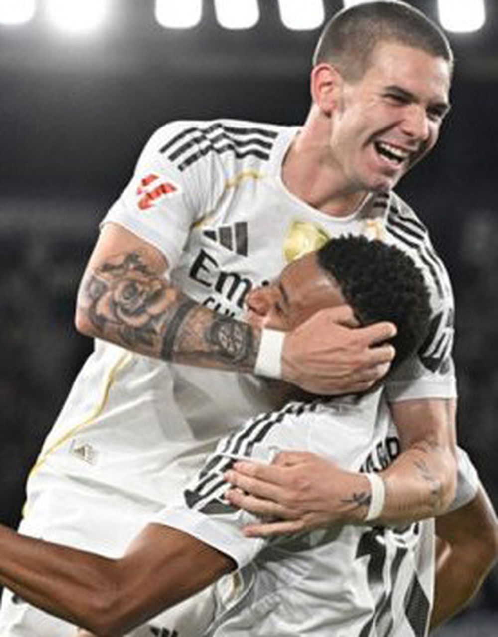 HISTÓRICO. Mastantuono entró en la gloria del Madrid.