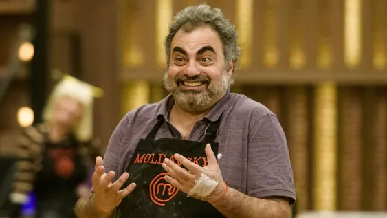 A Moldavsky no le salió bien la pasta con seso y quedó eliminado de Mastercheff Celebrity
