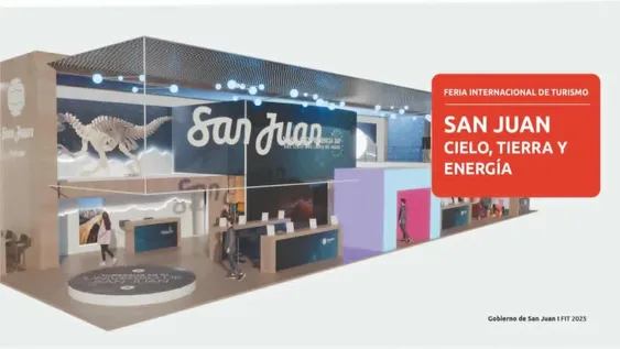 Así será el stand provincial en la Feria Internacional de Turismo