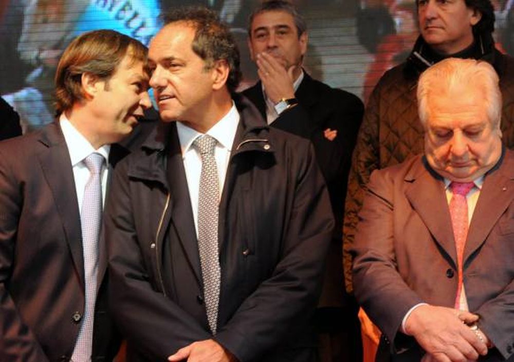 Volvió Scioli de Italia  y cumplió con CFK
