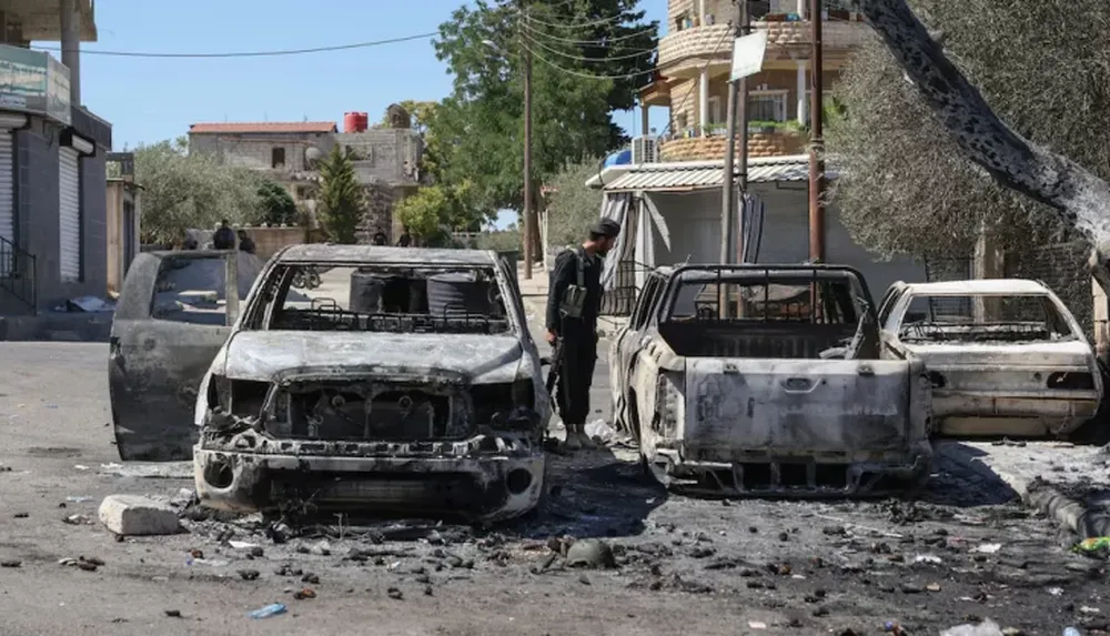 Israel bombardeó el cuartel general del Ejército de Siria en Damasco