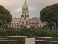 La Cámara de Senadores debate la Ley de Inviolabilidad Privada. Foto: Captura de pantalla Senado de la Nación.