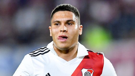 REGRESO. Juanfer Quintero volvió a River y Gallardo se arma.