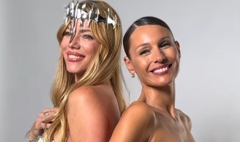 Pampita y Nicole Neumann volvieron a posar juntas: cómo fue el clima en la producción