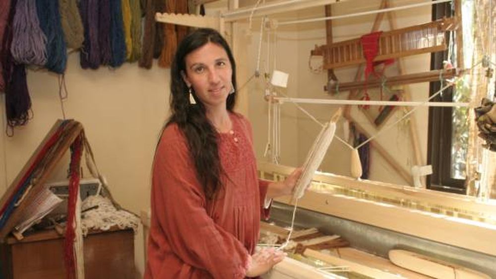 De docente, a experta tejedora