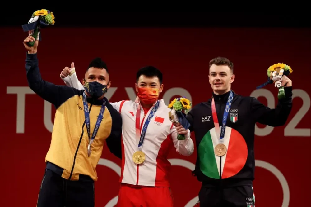 China sigue al frente del medallero al término de la segunda jornada de Tokio