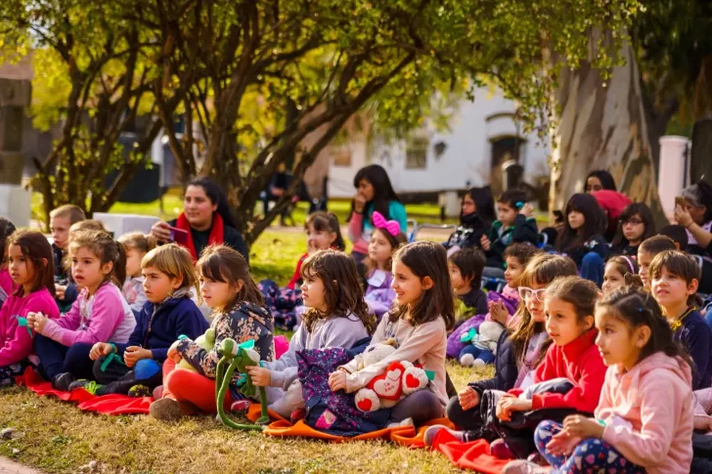 Muchas actividades para los niños