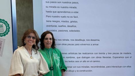 caminando miradas en el mhu: un encuentro fugaz donde la literatura y el arte se funden