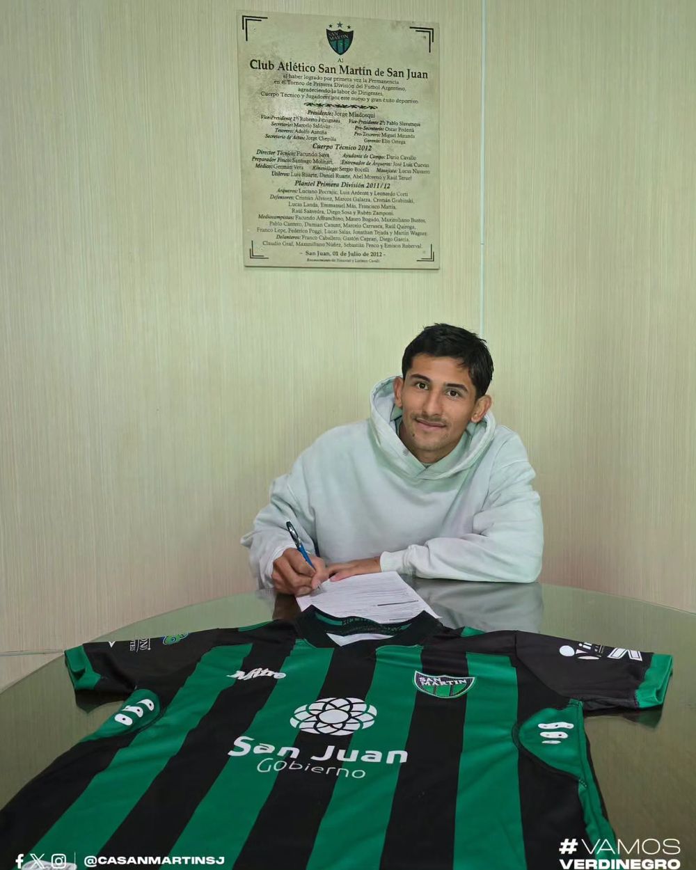 Oficial. Andrés Nicolás Paz es refuerzo del Atlético San Martín para la seguna parte de la temporada.
