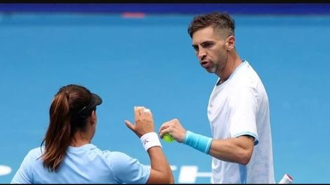 Victoria. Argentina arrancó derecho en la United Cup de Australia.
