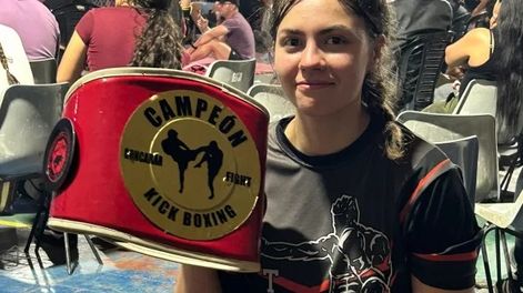 La luchadora sanjuanina que entrena desde los 7 años y se consagró campeona en San Luis