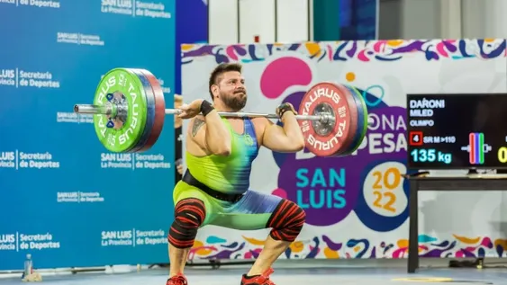 POTENCIA. Miled Daroni fue uno de los sanjuaninos más destacados.