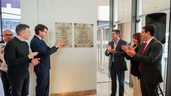Marcelo Orrego distinguió a Julio Bocca y al director del Teatro Colón