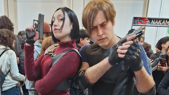 expo anime revoluciono el conte grand: fans cosplayados, color y k-pop