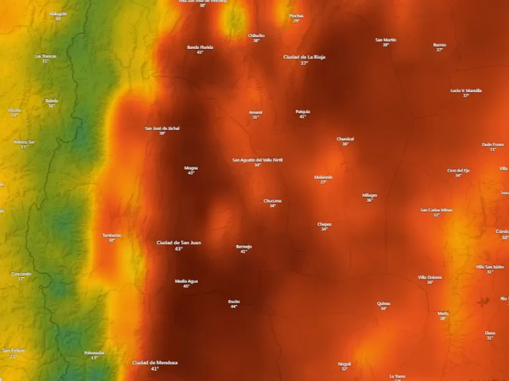 San Juan tendrá un sábado infernal: el viento Zonda llevará la temperatura hasta los 44°