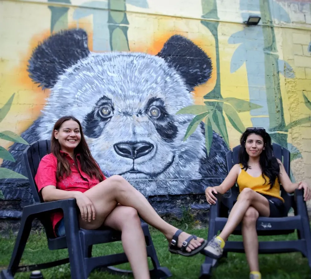 Apertura. De izq a der. Guadalupe de la Fuente y Sole Arrantz serán las encargadas de abrir el Ciclo Bambú