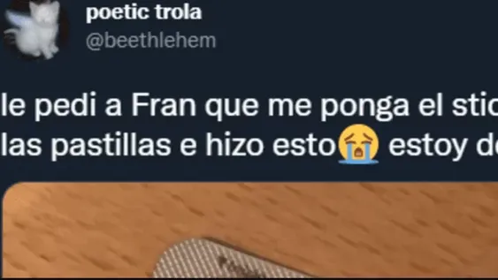 Le pidió al novio que pegara el sticker de las fechas en las anticonceptivas y se hizo viral