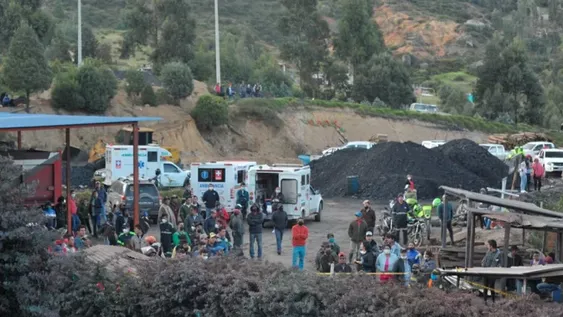 Al menos 11 personas murieron y 10 están atrapadas en una mina que explotó