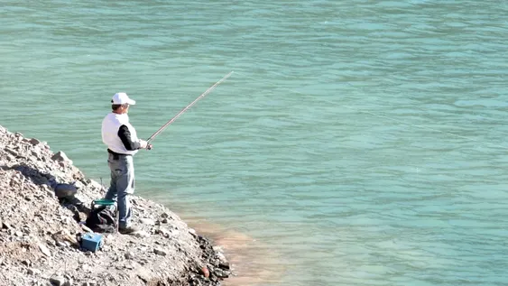 El dique Punta Negra, vedado para la pesca