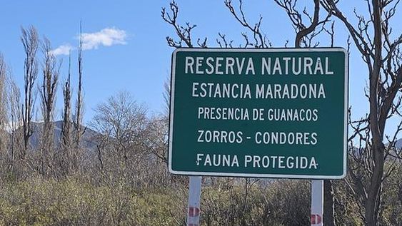 Estancia Maradona. Reserva natural.