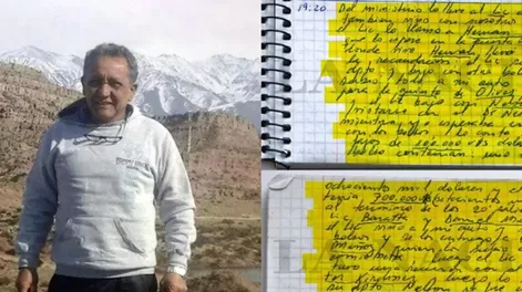 Centeno pidió sus anotaciones para ver si son las mismas que él escribió