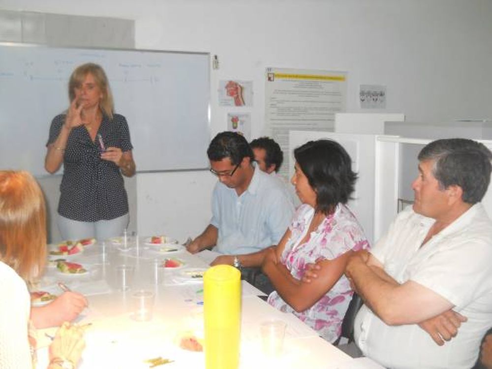 Entrenamiento para el Panel de Cata de Melón