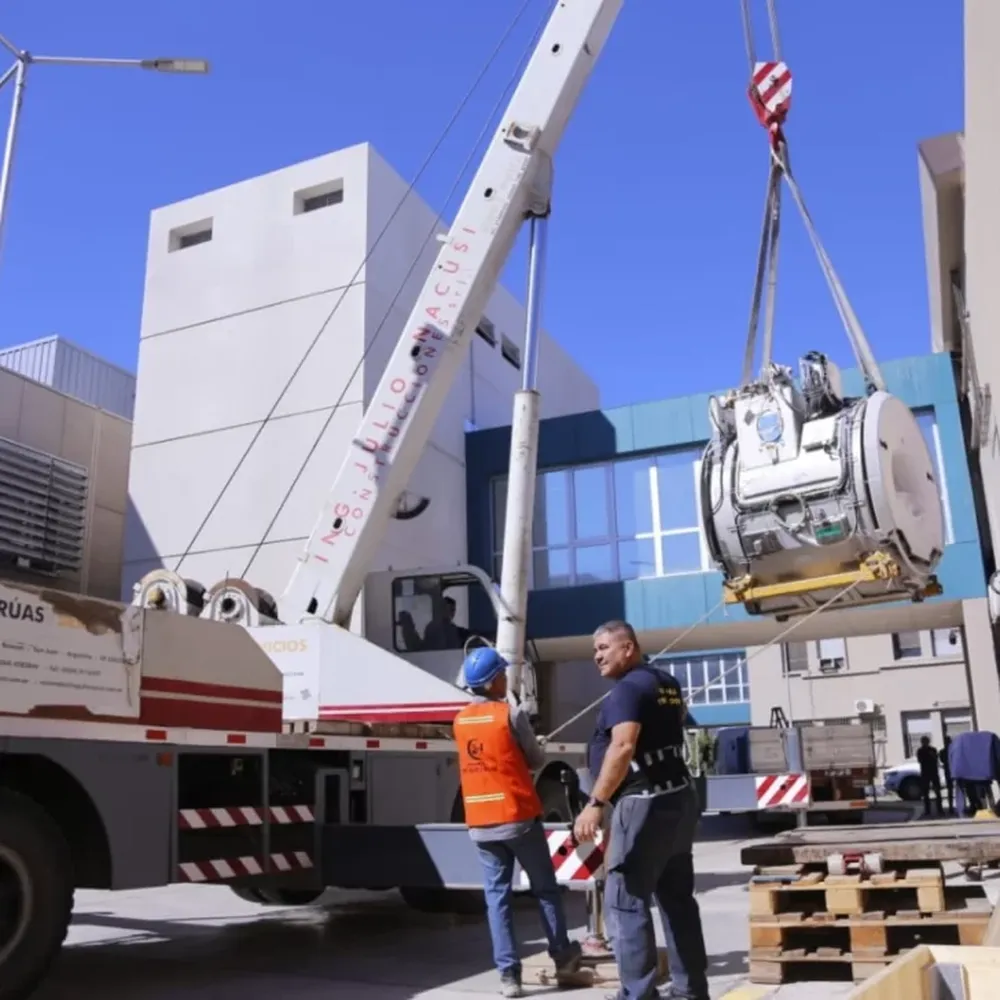 Llega un resonador de última generación al Hospital Marcial Quiroga