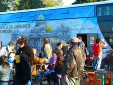 El Bibliomovil, de la Biblioteca de Congreso de la Nación, recorre San Juan. Mañana llegará al departamento Sarmiento. El Bibliomovil, de la Biblioteca de Congreso de la Nación, recorre San Juan. Mañana llegará al departamento Sarmiento.