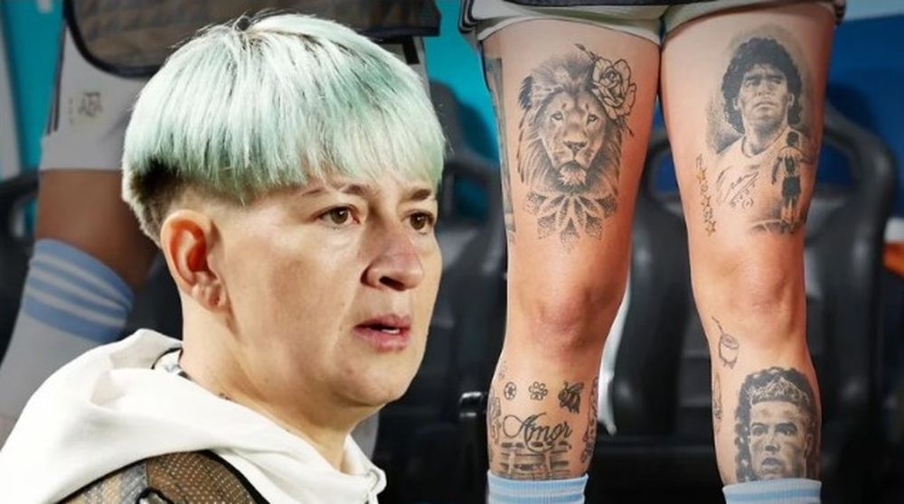 Una jugadora de la Selección publicó una sentida carta por las críticas a su tatuaje de Ronaldo