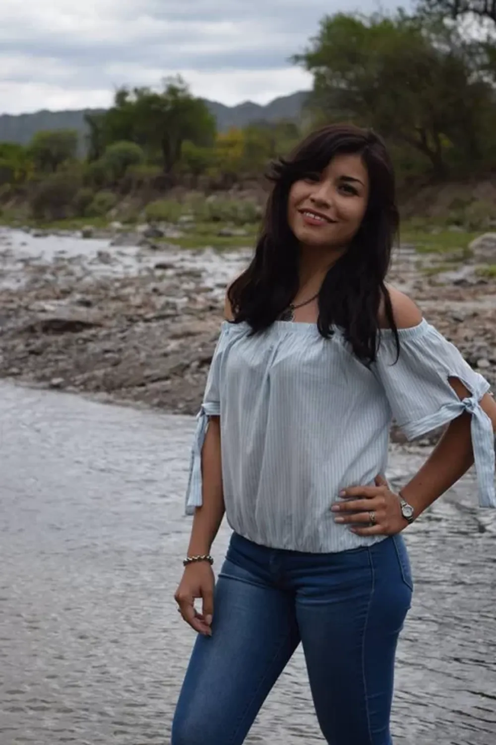 Las cuatro candidatas a Reina de Valle Fértil