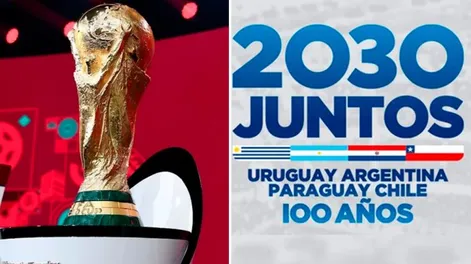 “Mundial Centenario”, Argentina, Uruguay, Chile y Paraguay lanzan su candidatura para 2030
