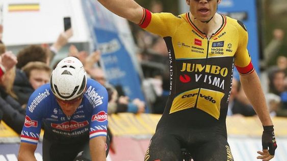 Van Aert tomó venganza