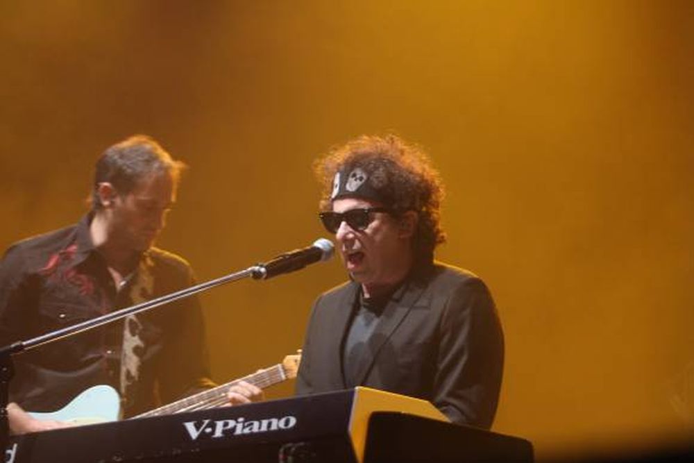 Calamaro no paró de elogiar al público sanjuanino en su blog