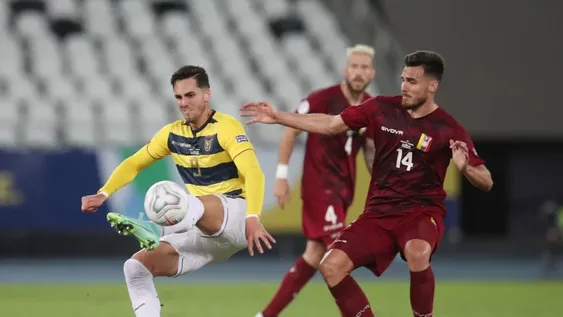 Ecuador y Venezuela empataron en un partidazo
