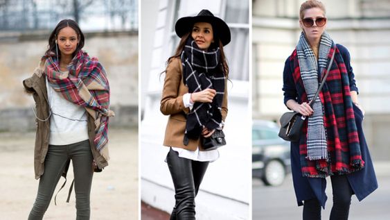 Maxi bufandas: tips para usar el accesorio de este invierno