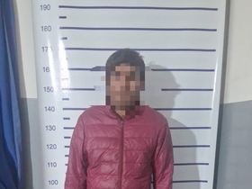 Uno de los tres asaltantes que quedó detenido.&nbsp;