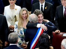 Javier Milei, participó de la ceremonia de asunción delpresidente de la República de Chile, José Antonio Kast. Javier Milei, participó de la ceremonia de asunción delpresidente de la República de Chile, José Antonio Kast.