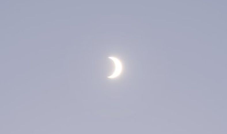 El primer eclipse solar del año: así se vio el “anillo de fuego” desde el fin del mundo