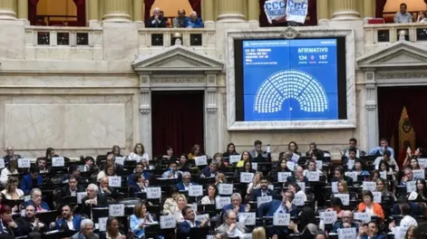 Milei apoyó al oficialismo para lograr la media sanción del proyecto que devuelve el IVA en la canasta básica