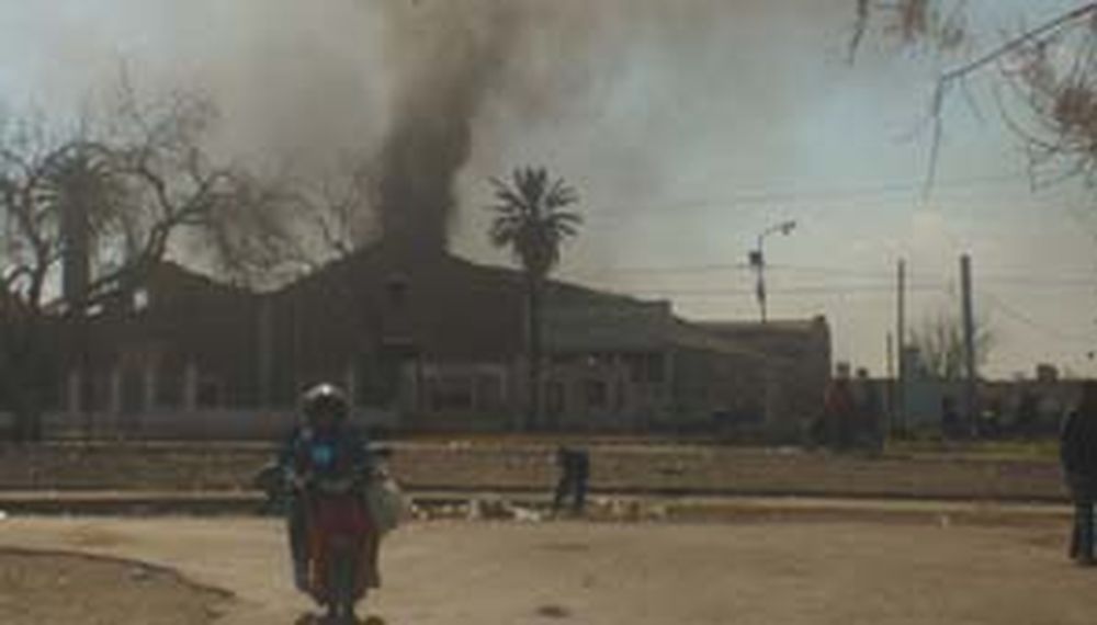 Incendio en la exbodega Superiora