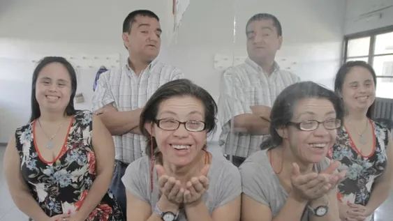 Los conductores de “Integrándonos”, en la previa del show en el Autódromo