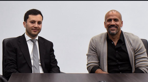 Stefano Di Carlo y Juan Sebastián Verón se reunieron en el Monumental y acordaron trabajar conjuntamente sobre el futuro del fútbol argentino.
