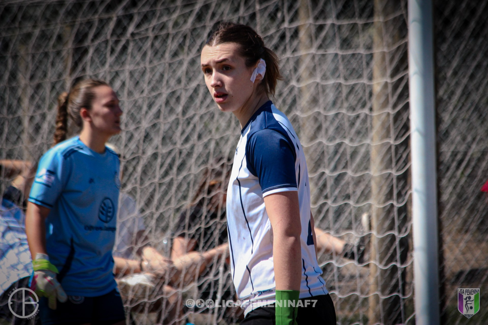 Ankara FC. Camila en el campo de juego.