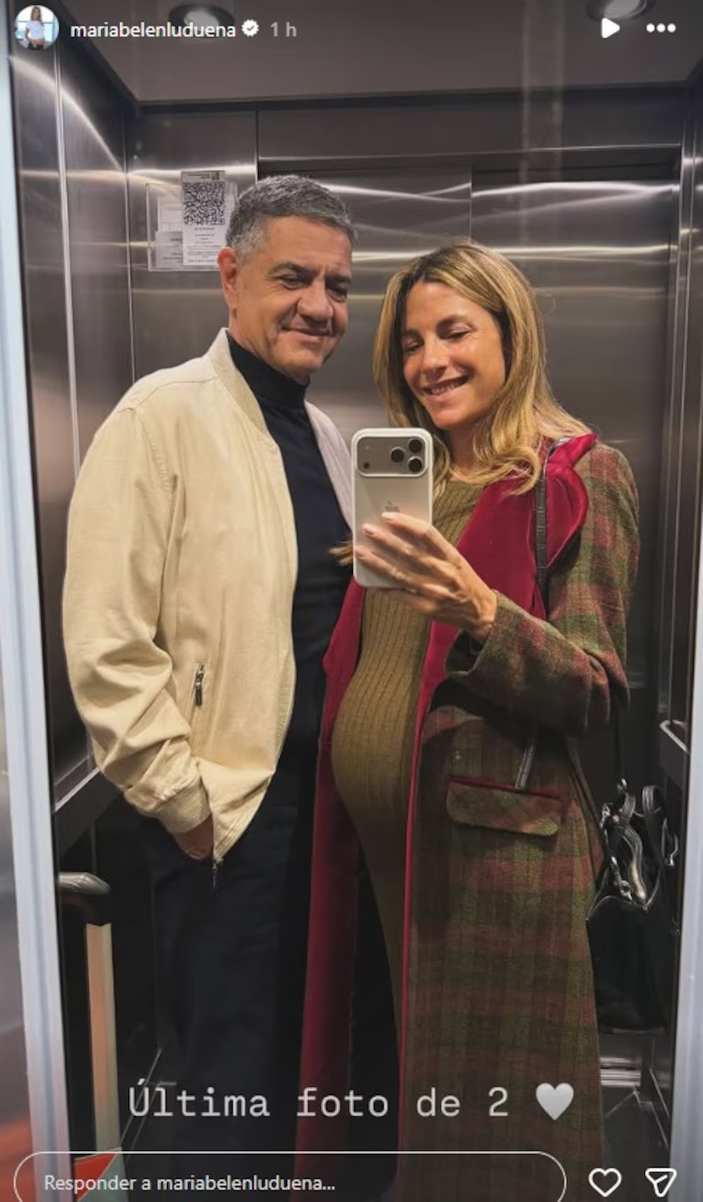 Jorge Macri y Mar&iacute;a Bel&eacute;n Ludue&ntilde;a.