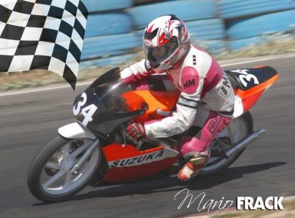 Tras 16 años, Frack volvió a las motos