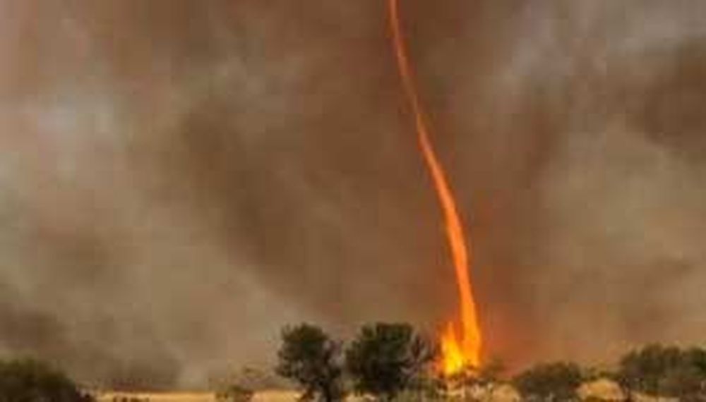 Un tornado de Fuego