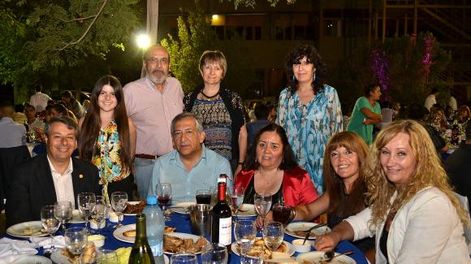 Cena de fin de año de la facultad de Arquitectura