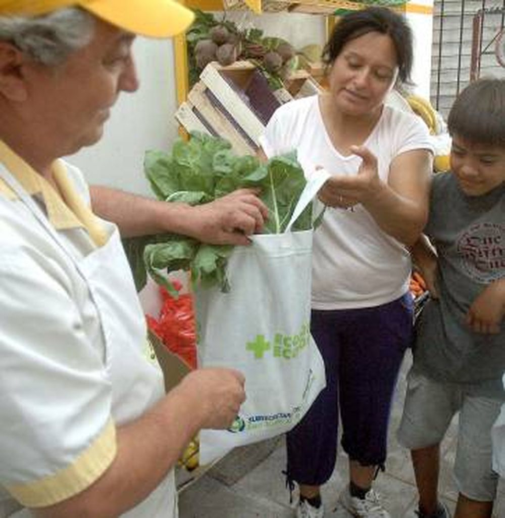 Las bolsas ecológicas, el furor